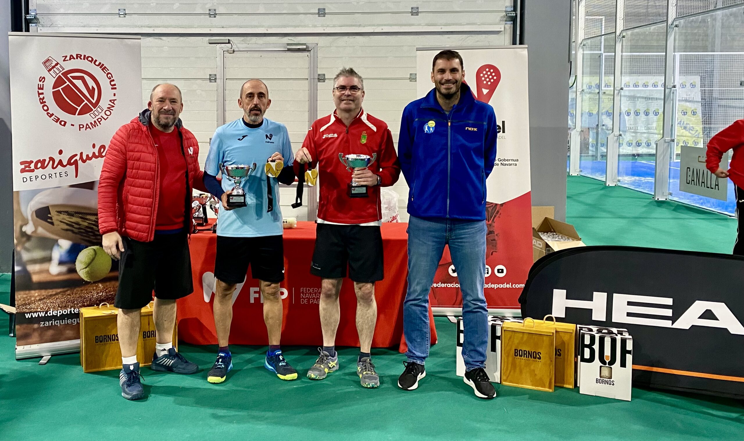 Navarra reparte sus títulos de maestro en categoría de Veteranos